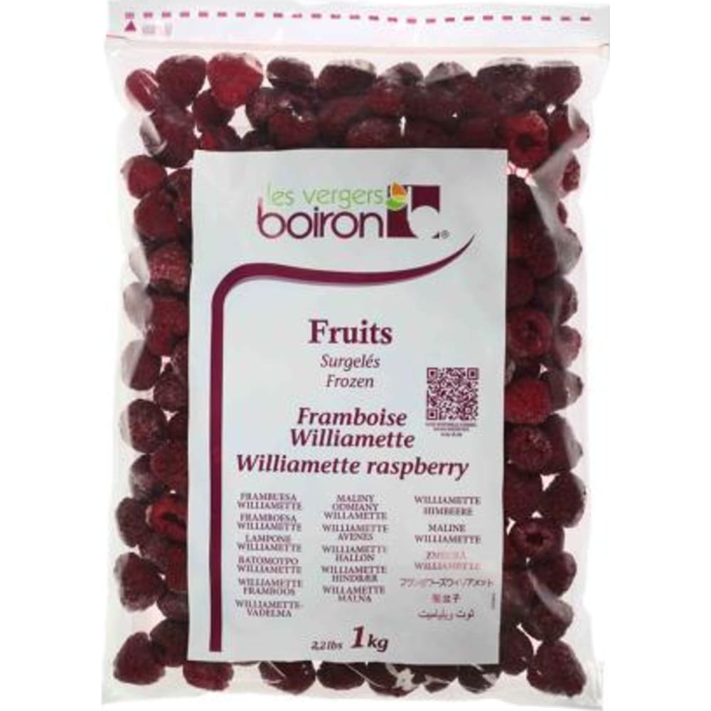 Boiron Raspberries 1kg | Premium Quality | Sustainable Foodservice